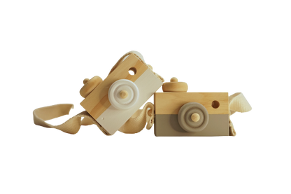 Appareil photo jouet en bois