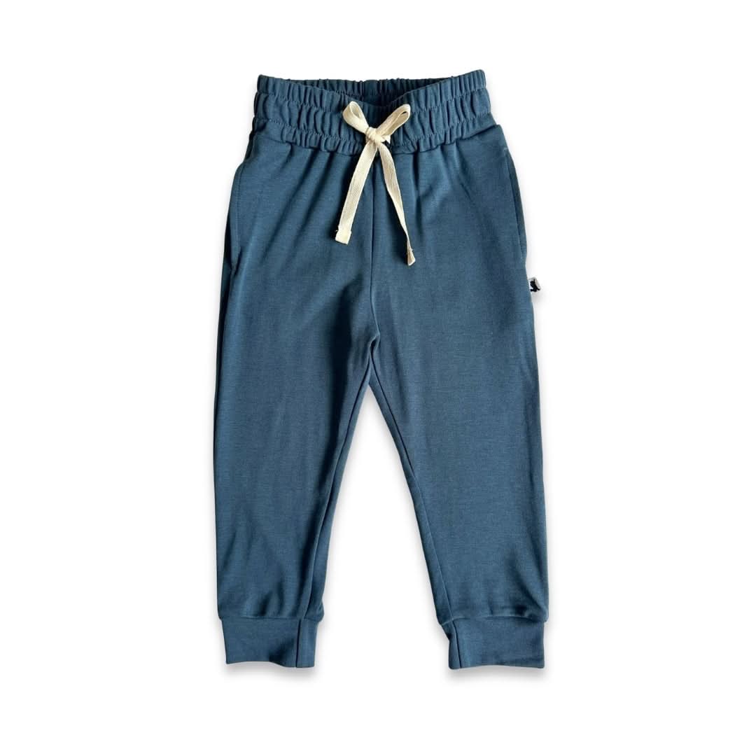 Kids Bamboo Lightweight Joggers | Tangerine Crush
