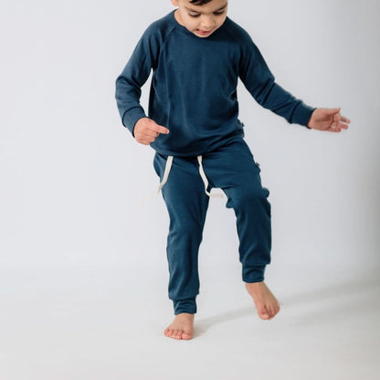 Kids Rayon from Bamboo Lightweight Joggers | Seaglass