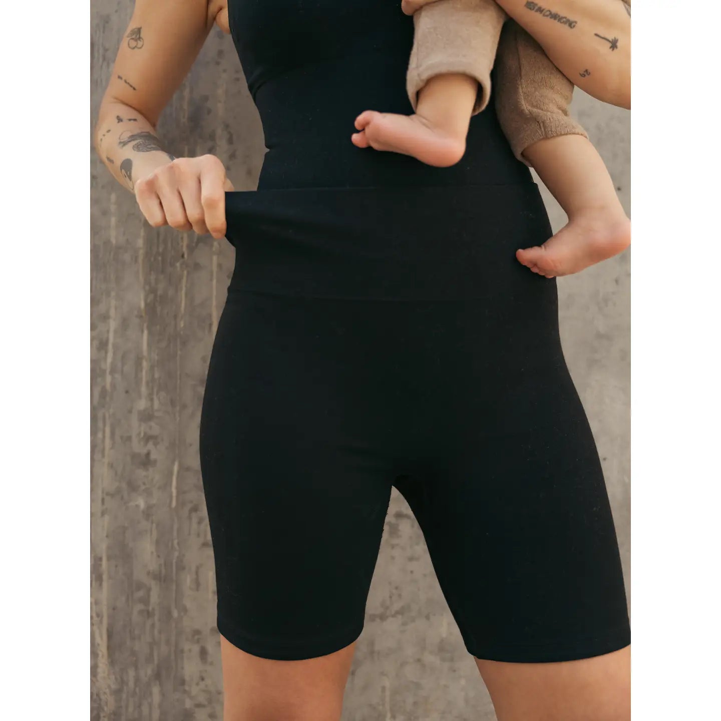 Short de vélo Sublime® en bambou pour la maternité et le post-partum | Kindred Bravely