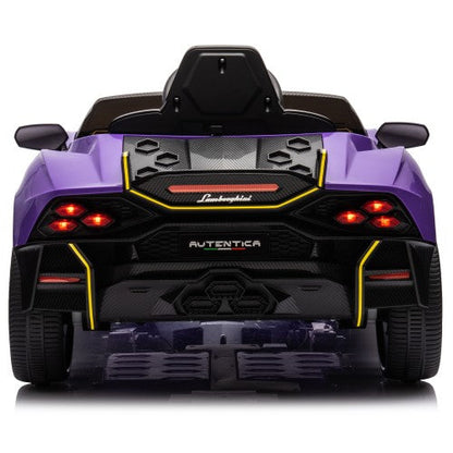 Voiture électrique Lamborghini Auténtica 2026 pour enfants avec télécommande