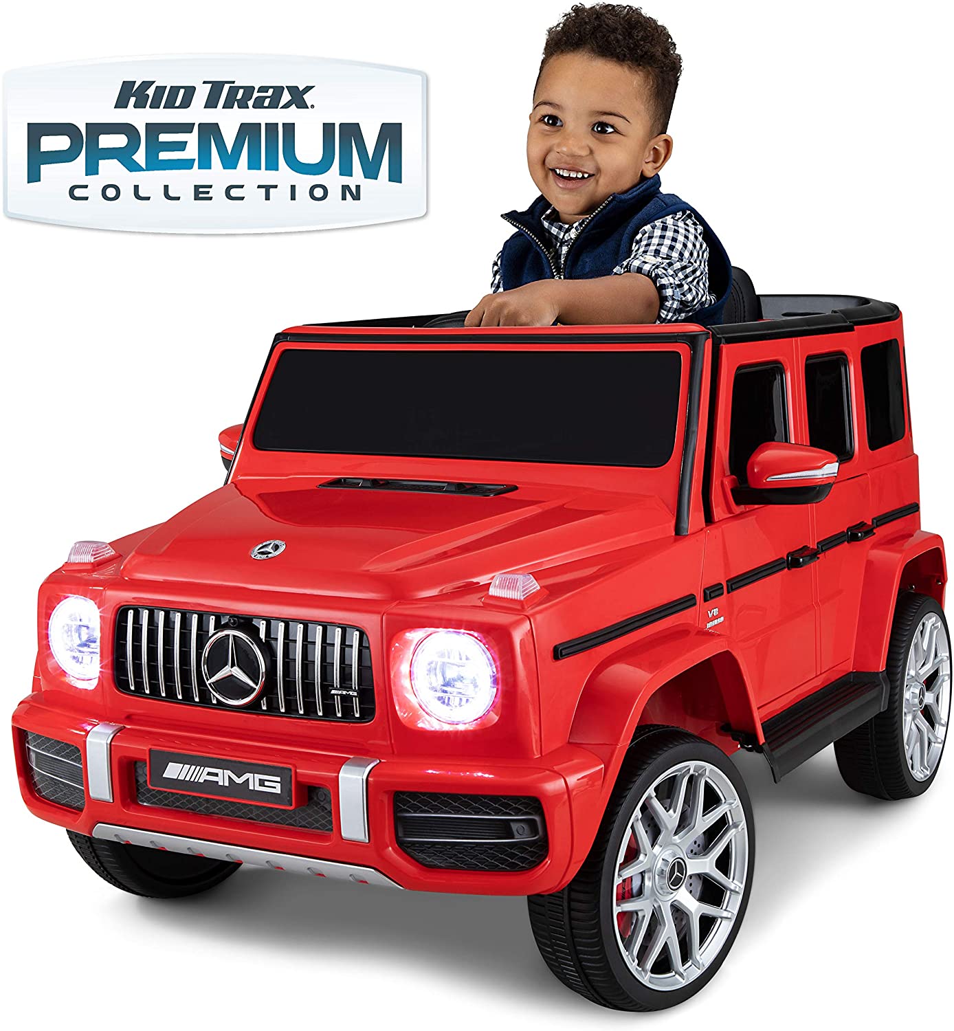 Mercedes Benz G63 AMG 12V G Wagon Voiture Électrique pour Enfants avec Télécommande (Modèle 2026)