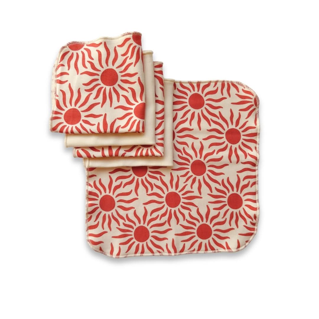 Bamboo Baby Washcloths (Pack Of 5) | Coastal Keepsakes