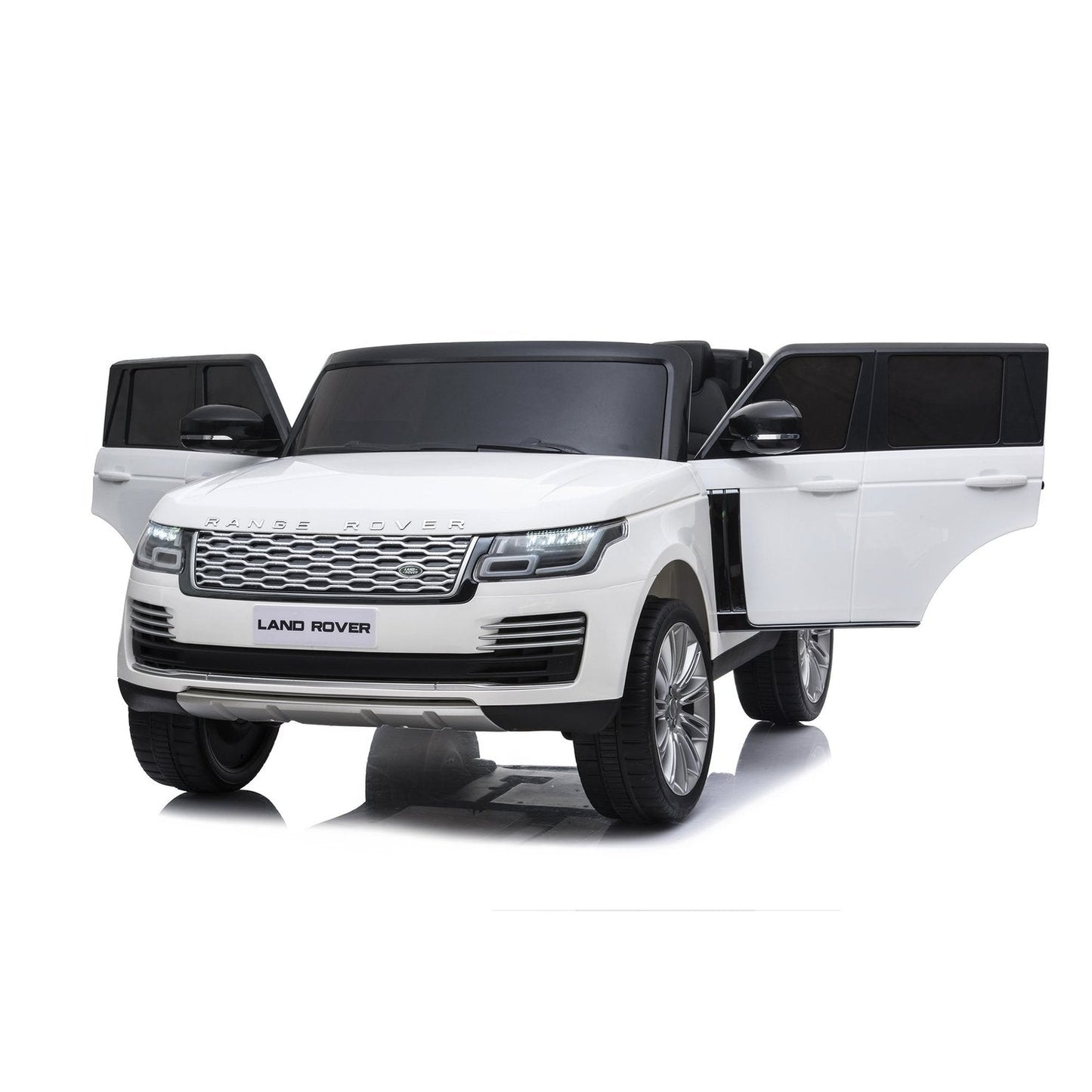 2026 Range Rover HSE 2 Seater 24V Kids Ride On Car With Remote Control DELUXE MODEL WITH LEATHER SEATS AND RUBBER TIRES