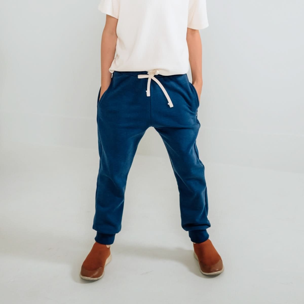 Youth Bamboo Fleece Joggers | Black