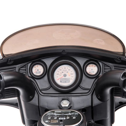 Moto électrique 12 V à trois roues pour enfants de 3 à 8 ans