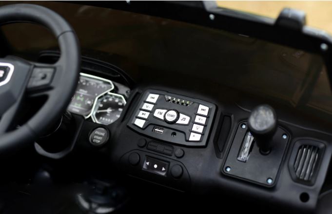 Voiture électrique GMC Sierra 24V améliorée 2026 pour enfants, 2 places, avec télécommande