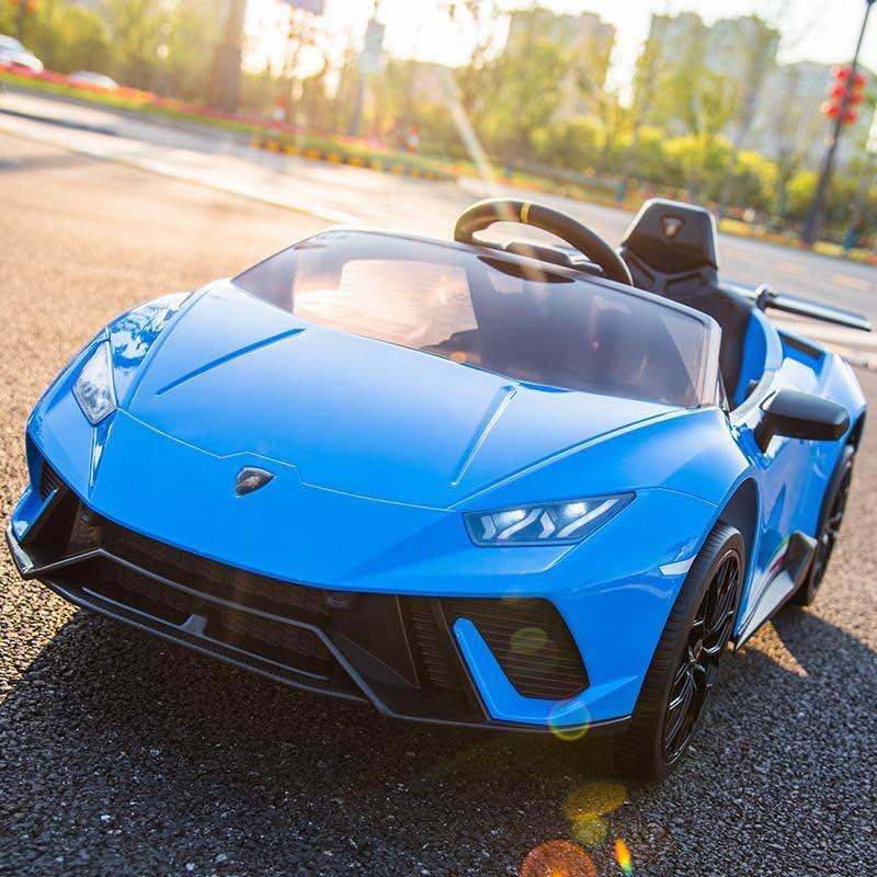 Voiture électrique Lamborghini Huracan DELUXE 12V 2026 pour enfants avec télécommande