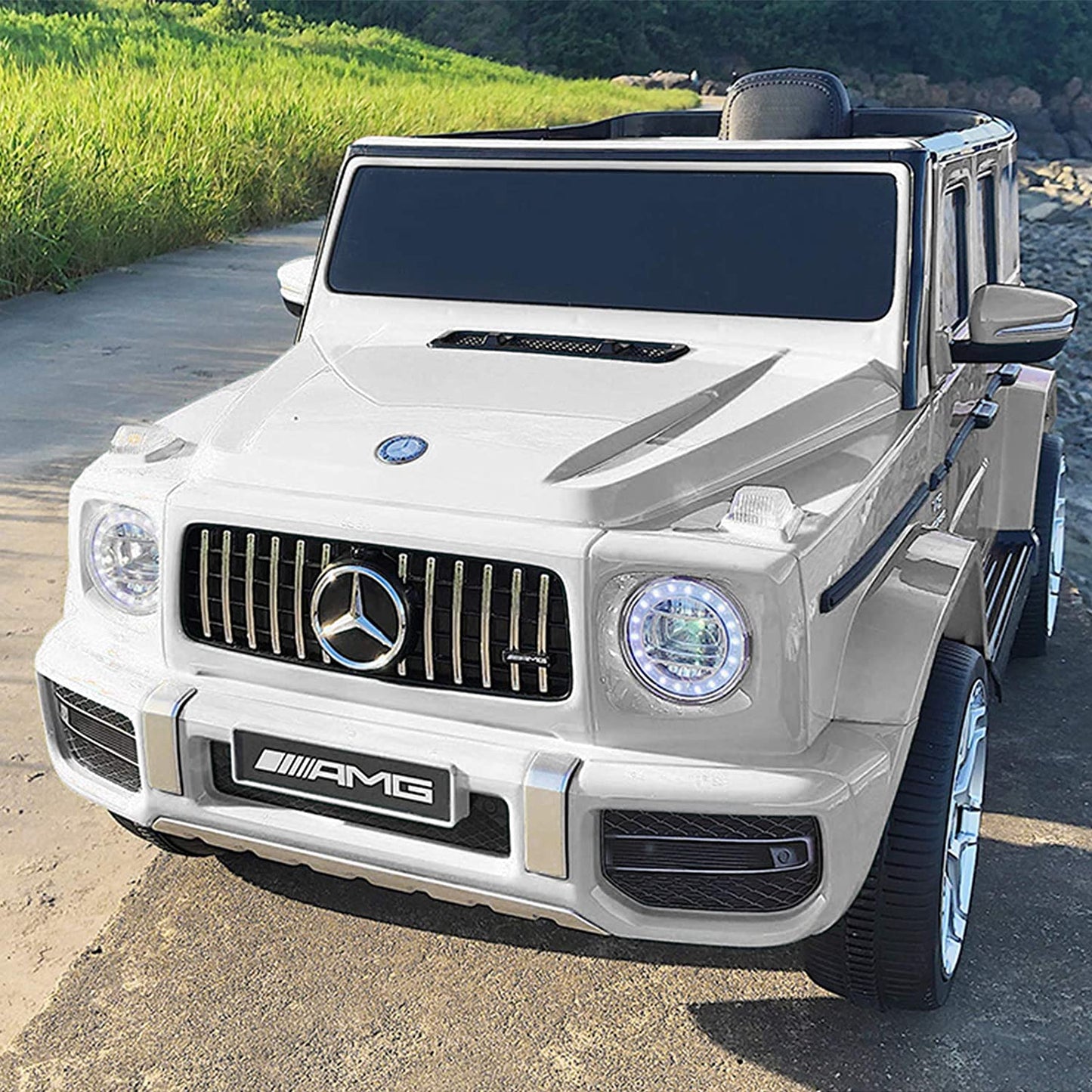 Mercedes Benz G63 AMG 12V G Wagon Voiture Électrique pour Enfants avec Télécommande (Modèle 2026)
