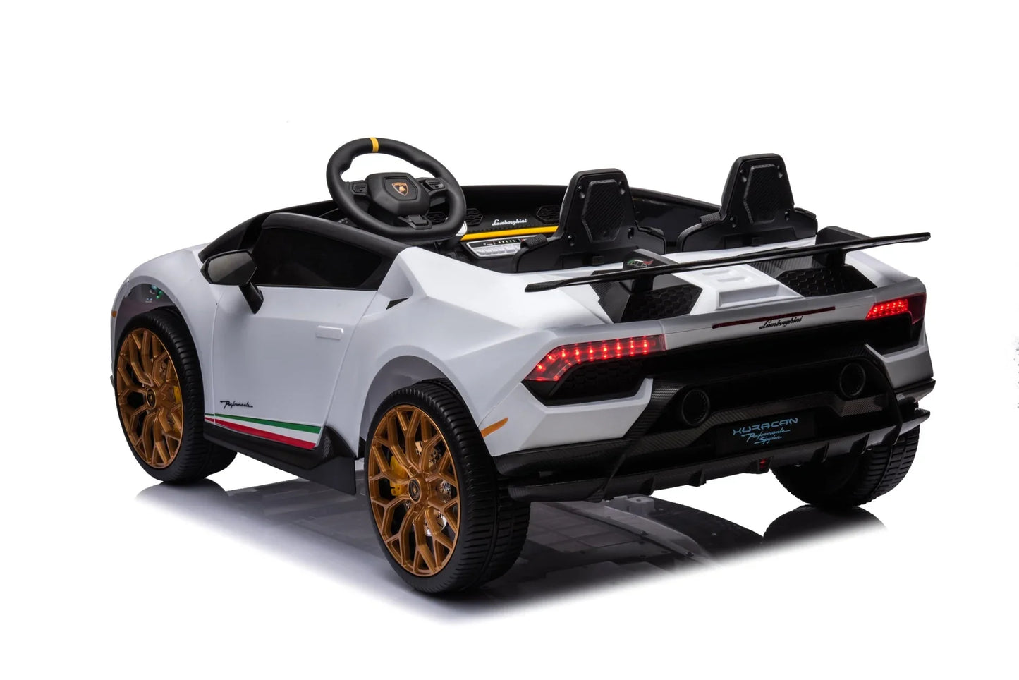 Voiture électrique pour enfants de luxe 2 places Lamborghini Huracan 24V 2026 avec télécommande