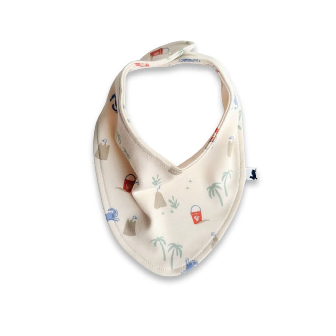 Bavoir bébé en bambou | Floral Salé