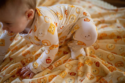 🧇Pyjama en bambou – Petit déjeuner Canadien