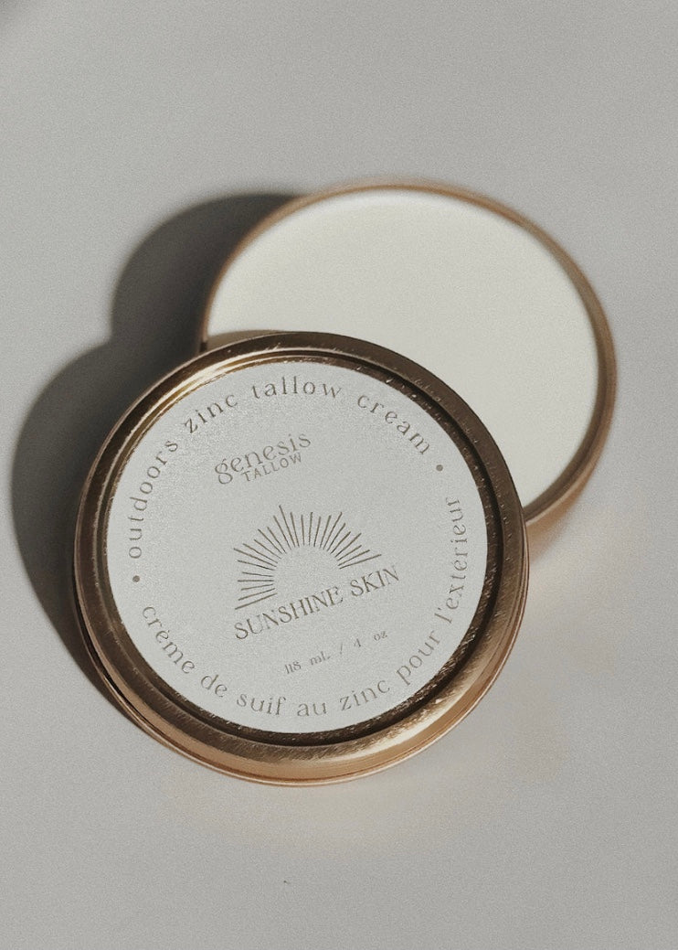 Crème solaire au zinc Sunshine Skin | Genesis Tallow