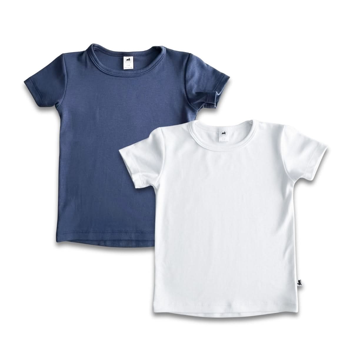 T-shirt en bambou pour enfants | Bleu marine