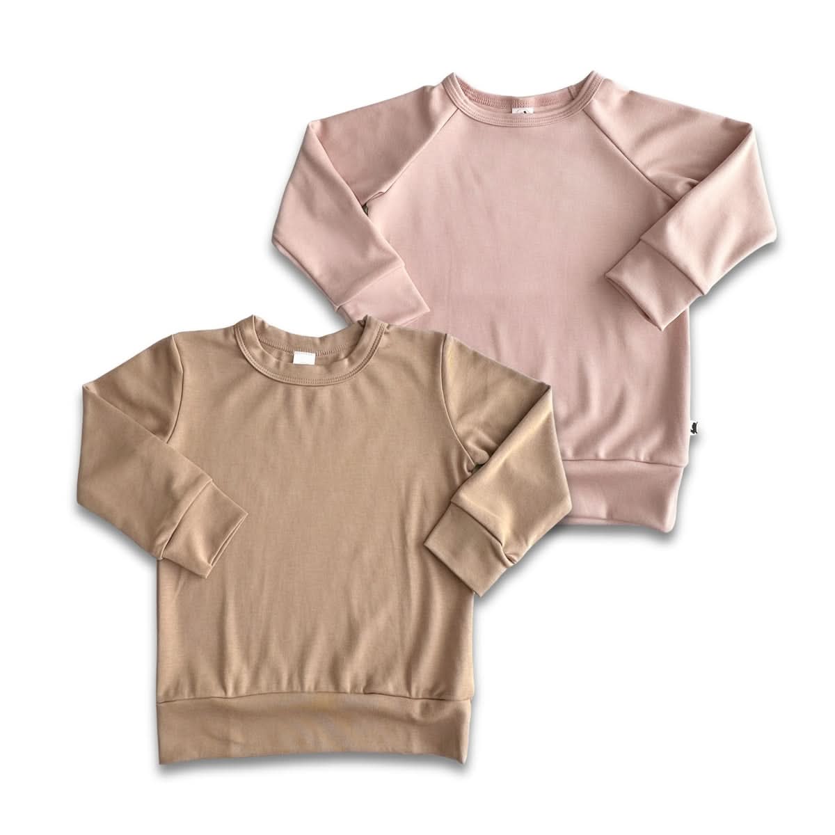 Baby/Kids' Bamboo Raglan Pullover | Rosewood