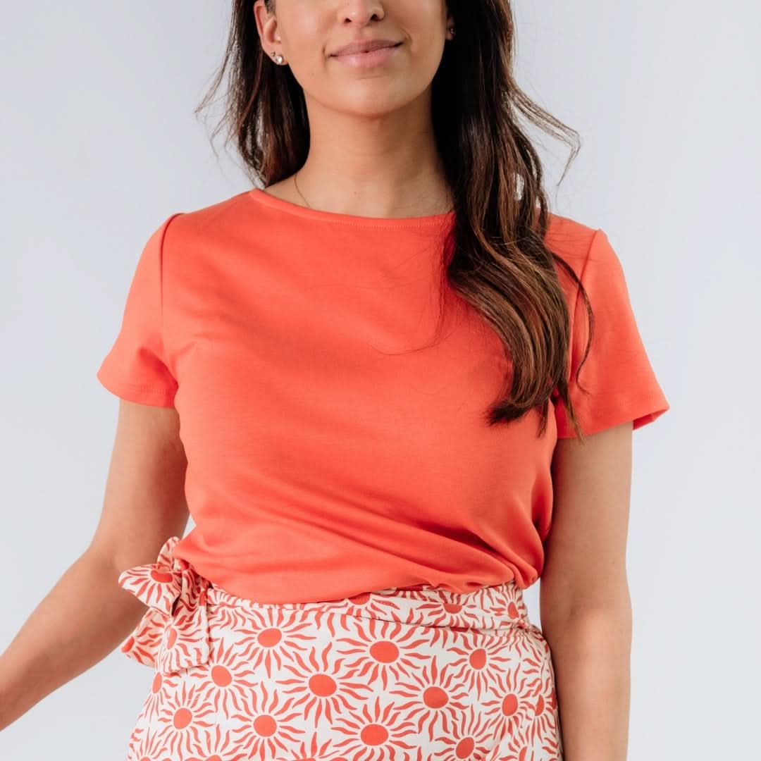 Jupe portefeuille en bambou pour femmes | Sunkissed