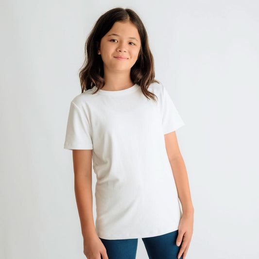 T-shirt en bambou pour enfant | Bleu marine