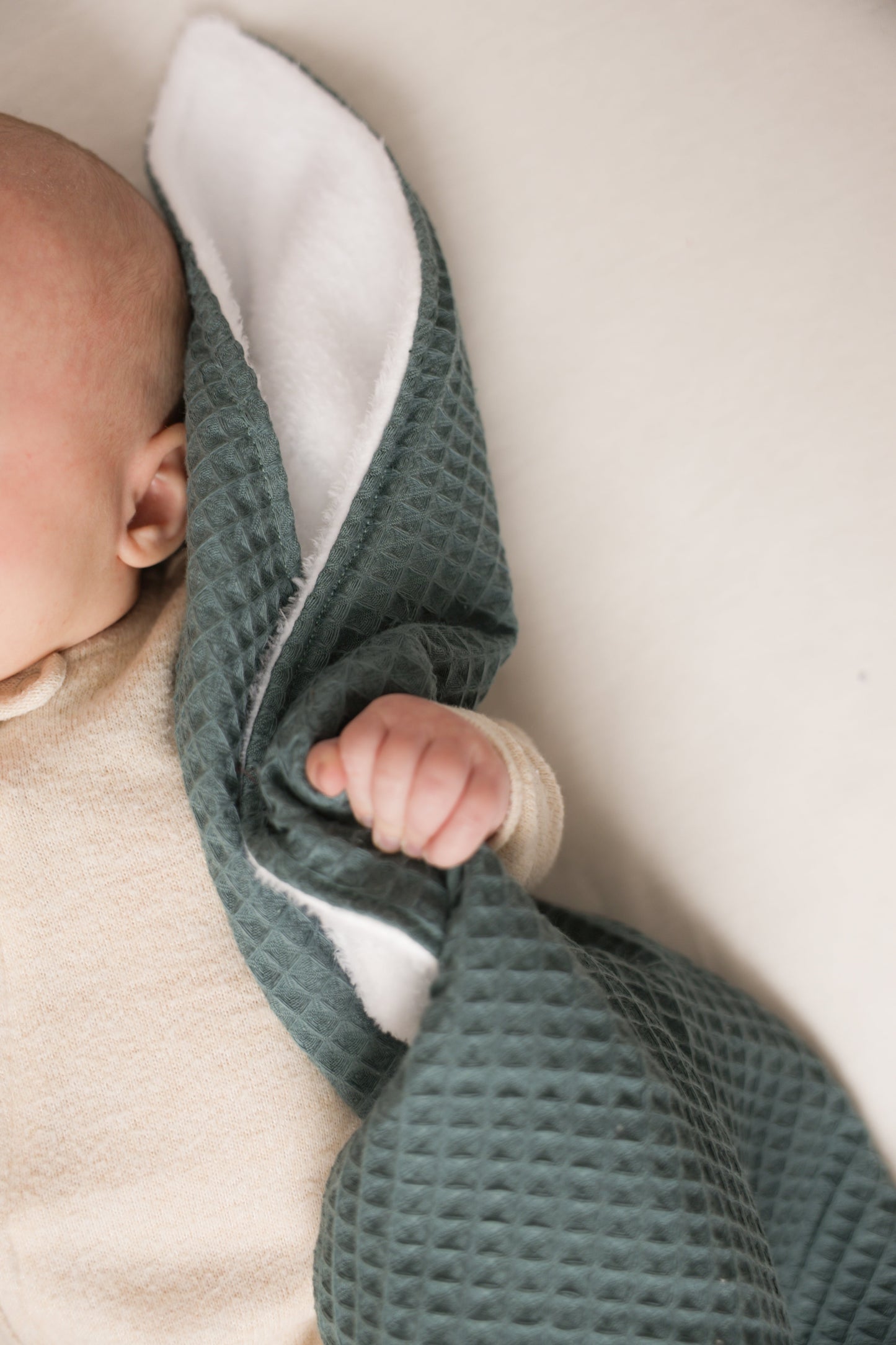 Mini lovey & pacifier clip lovey
