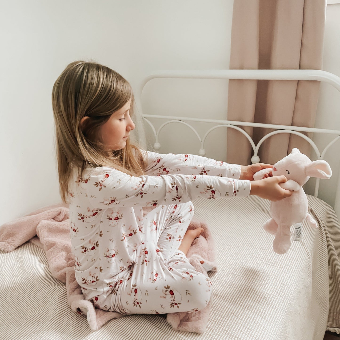 Pyjama Bambou - Lydia - Lapin et Souris