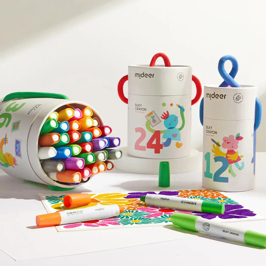 Silky Crayon 8 Colors