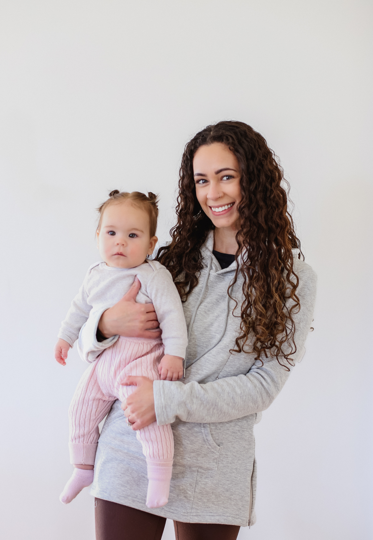 Frankie Fleece-Lined Maternity Nursing Hoodie