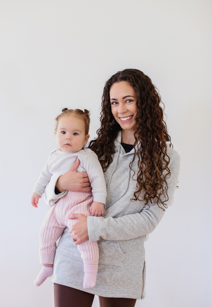 Frankie Fleece-Lined Maternity Nursing Hoodie