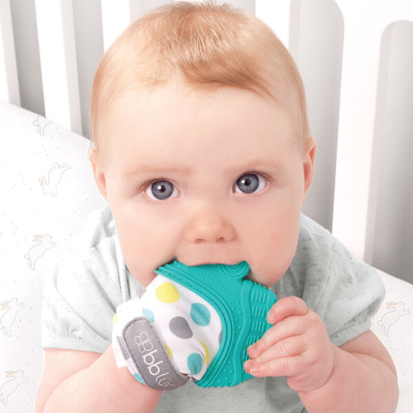 Glüv: Teething Mitten || Glüv: Mitaine de dentition pour bébé