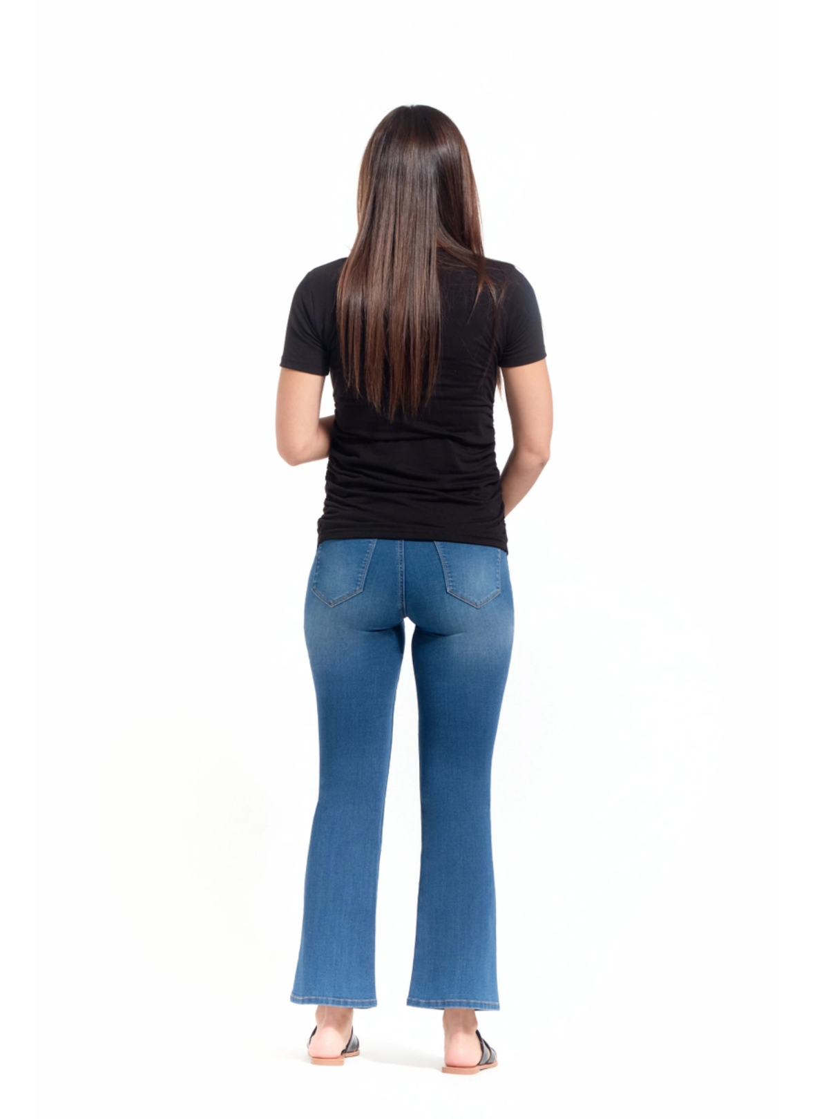 Tobias 30-Inch Slim-Boot Maternity Jeans
