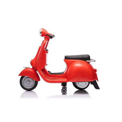 Scooter moto Vespa 12 V pour enfants
