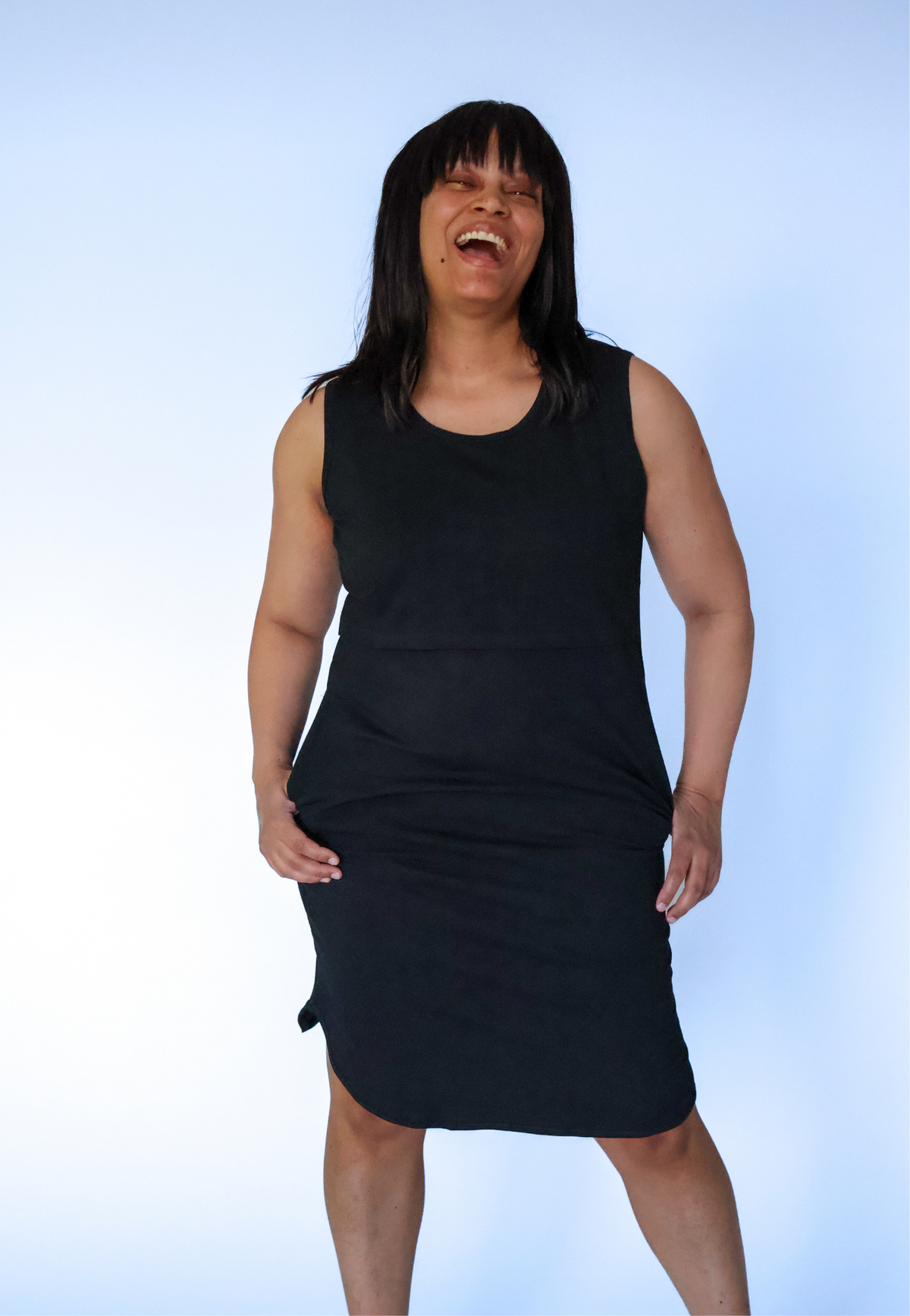 Randi Pocket Maternity and Nursing Dress