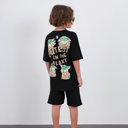 Ensemble short garçon Space Bros