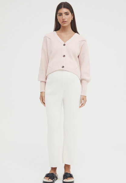 Coastline Crop Cardigan by Legoe Heritage
