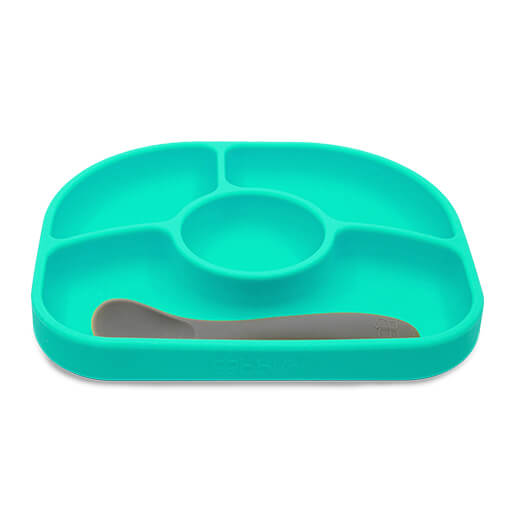 Yümi: Silicone Plate & Spoon Set || Yümi: Ensemble assiette et cuillère en silicone