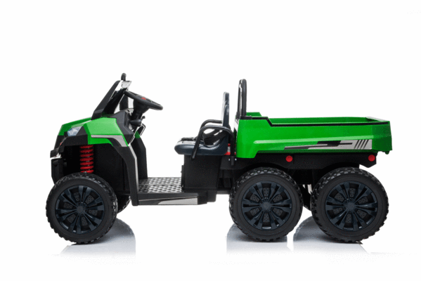 TRACTEUR 6 ROUES 2026 24V 2 PLACES POUR ENFANTS AVEC TÉLÉCOMMANDE