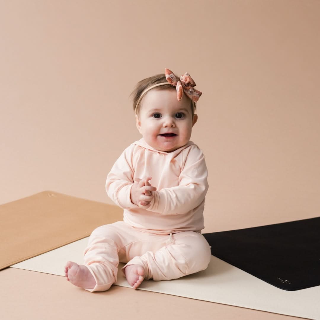Vegan Leather Changing Mat | Blue