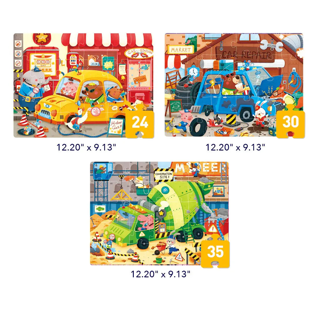 Level Up Puzzles - Level 3 City Teamers