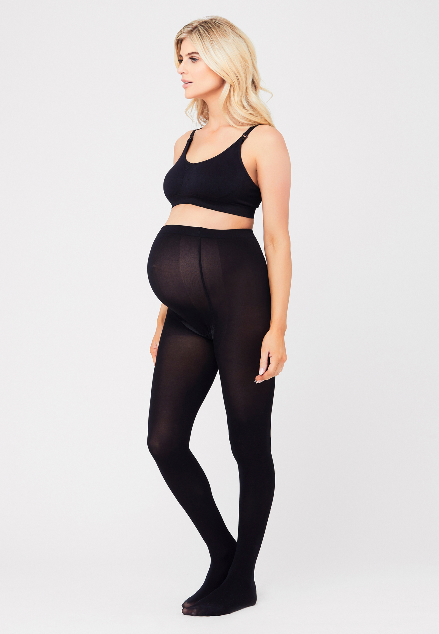 Collant de maternité opaque 70 deniers