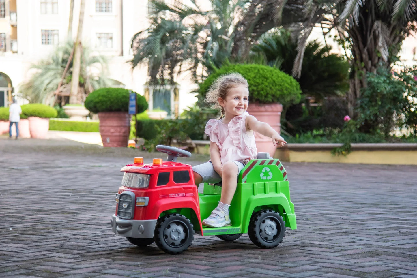 Camion Benne 12V pour Enfants avec Télécommande