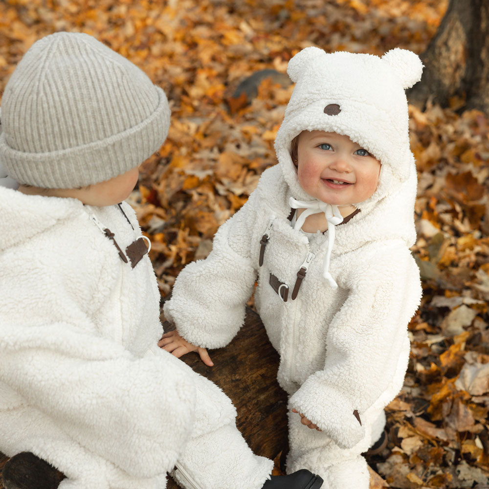 Petit coulou One-piece lined Sherpa suit (6-18m)