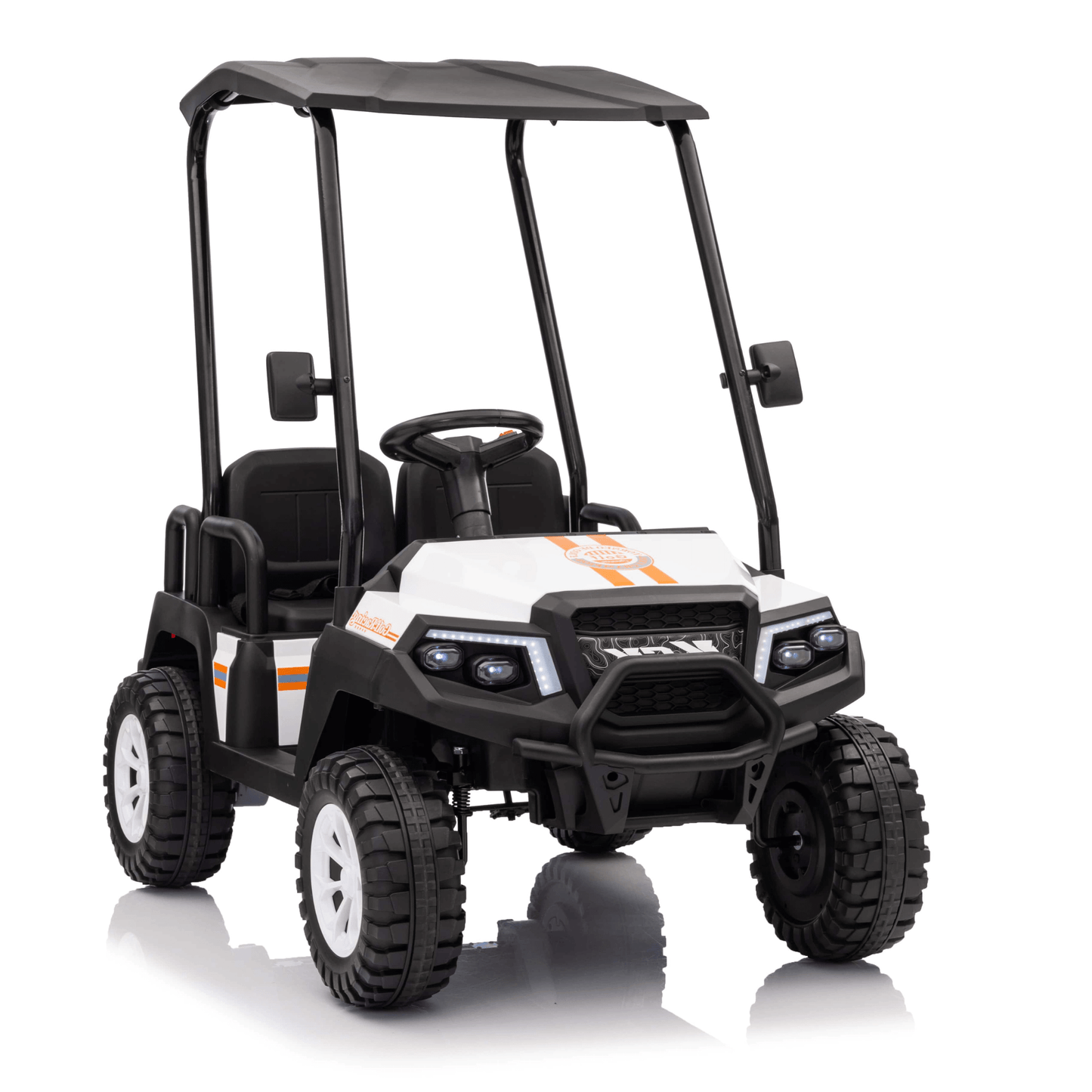 Voiturette de golf 4 places 24V 4X4 pour enfants avec télécommande 2026