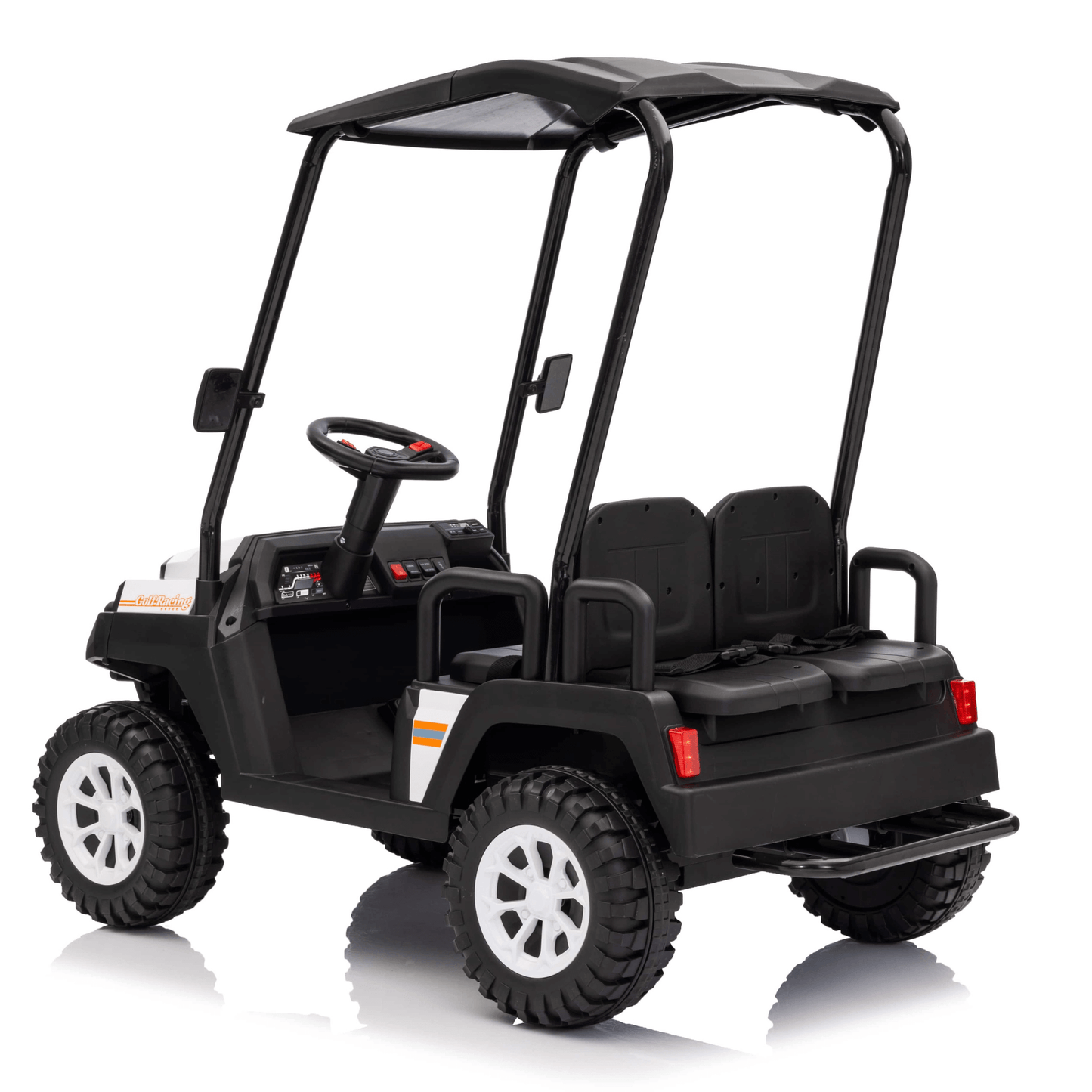 Voiturette de golf 4 places 24V 4X4 pour enfants avec télécommande 2026