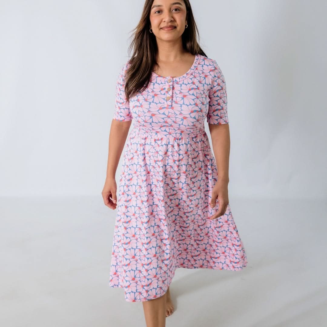 Robe Esme en bambou pour femme | Saltwater Floral