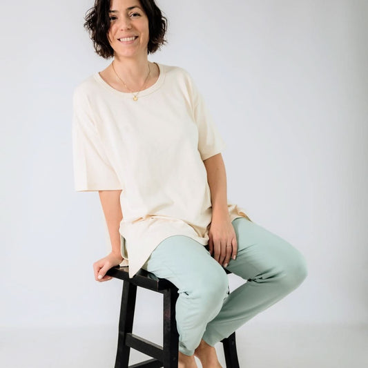 Ladies' Bamboo Lightweight Joggers | Tangerine Crush