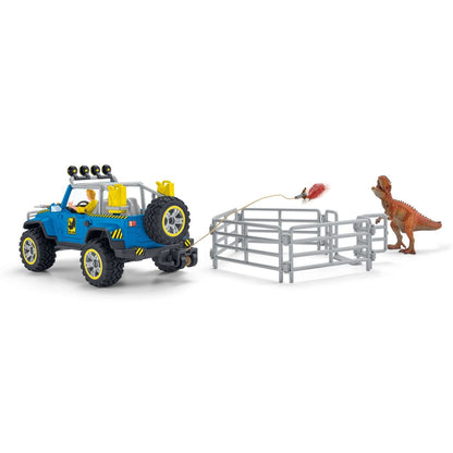 Véhicule tout-terrain avec poste dinosaures