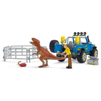 Véhicule tout-terrain avec poste dinosaures