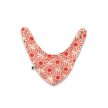 Bavoir bébé en rayonne de bambou | Floral Salé