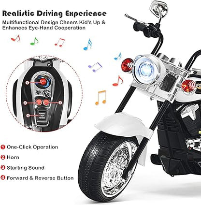 CHOPPER STYLE ELECTRIC RIDE ON TRIKE Ages 3+
