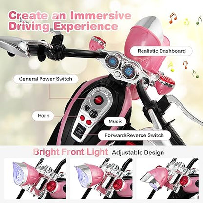 CHOPPER STYLE ELECTRIC RIDE ON TRIKE Ages 3+