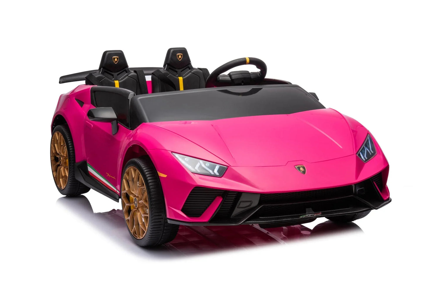 Voiture électrique pour enfants de luxe 2 places Lamborghini Huracan 24V 2026 avec télécommande