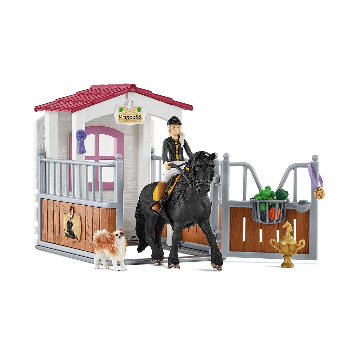 Remorque à chevaux avec Tori & Princess de HORSE CLUB